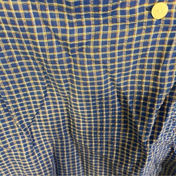 NWT The East Order Mahlia Plaid Wrap Mini Skirt in Cobalt | size S *SKIRT ONLY* - Picture 8 of 15